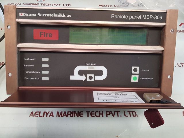 Servoteknikk Mbp-91230-1 Remote Panel Mbp-809 Ver. 1.3
