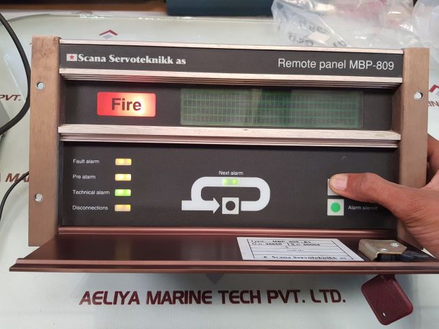 Servoteknikk Mbp-91230-1 Remote Panel Mbp-809 Ver. 1.3