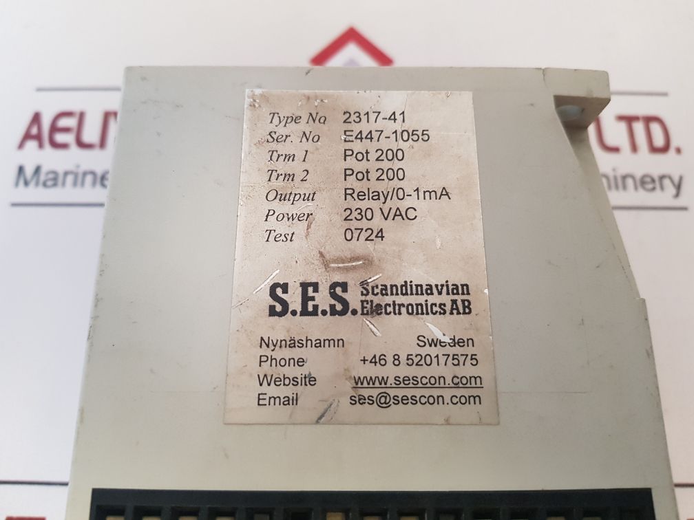 Sesequal 2317-41 Comparator And Load Equalizer