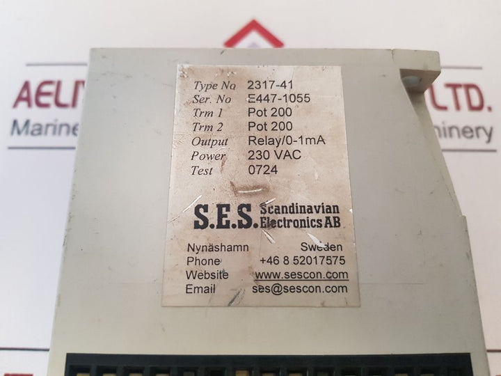 Sesequal 2317-41 Comparator And Load Equalizer