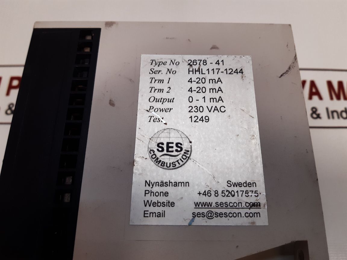 Seslim 2678-41 Electronics 230V Ac