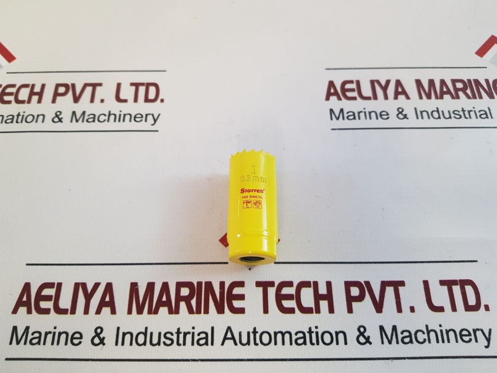 Set Of 10X Starrett Sh0100 Bi-metal Hole Saw