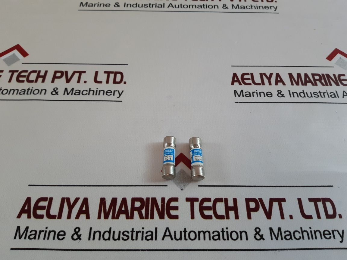 Set Of 11X Cooper Bussmann Sc-6 Class G Fuse
