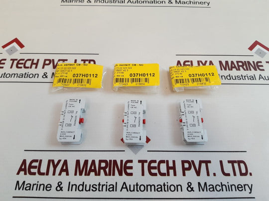 Set Of 11X Danfoss 037H0112 Cb-nc Contactor
