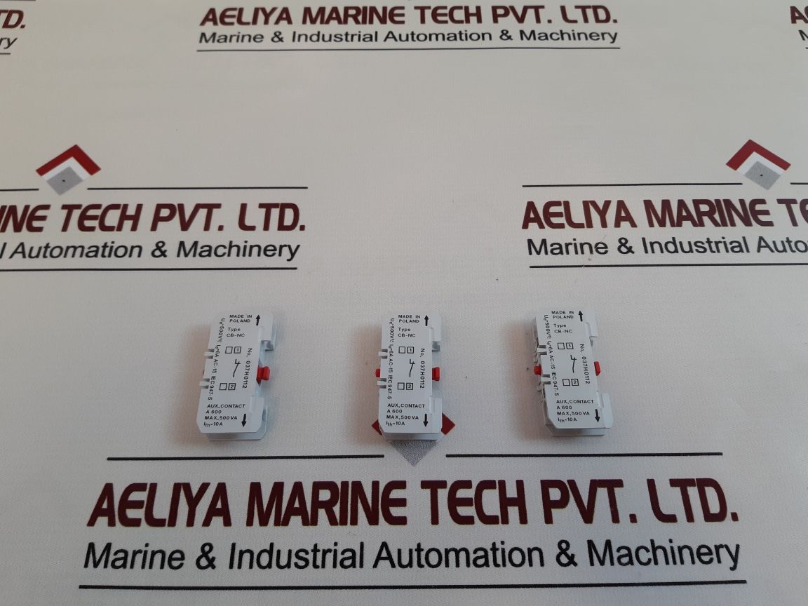 Set Of 11X Danfoss 037H0112 Cb-nc Contactor
