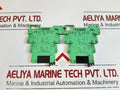 Set Of 11X Phoenix Plc-bsp-24Dc1Act Relay Socket Terminal Base
