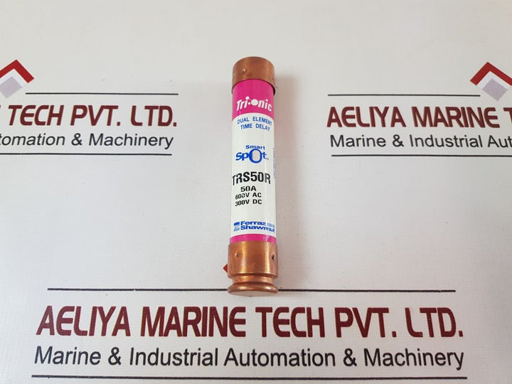 Set Of 13X Ferraz Shawmut Trs50R Dual Element Time Delay Fuse
