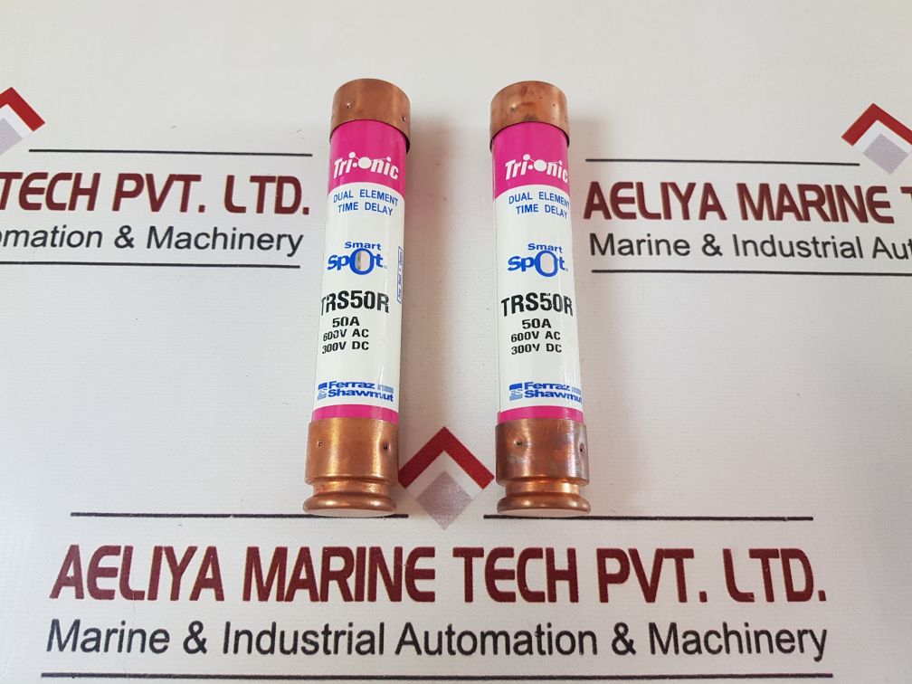 Set Of 13X Ferraz Shawmut Trs50R Dual Element Time Delay Fuse
