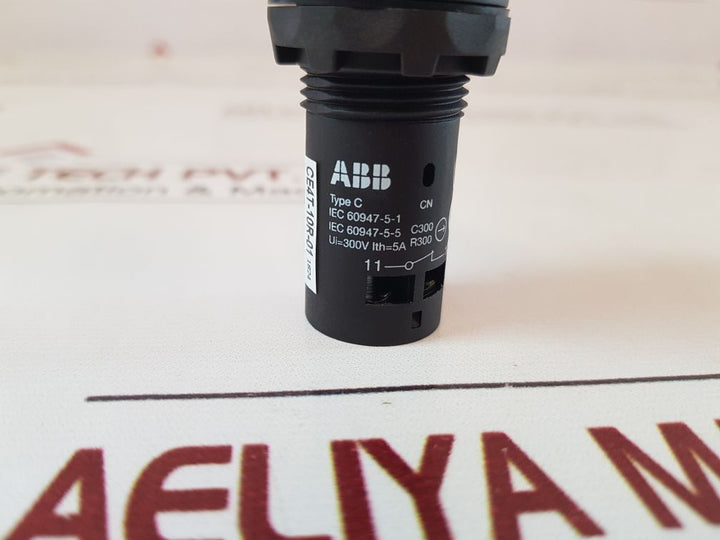 Set Of 3X Abb Ce4T-10R-01 Emergency Stop Push Button Switch 1Sfa619550R1041