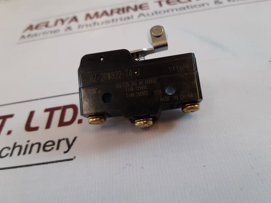 Set Of 2X Bz-2Rw822-t4-j Micro Limit Switch