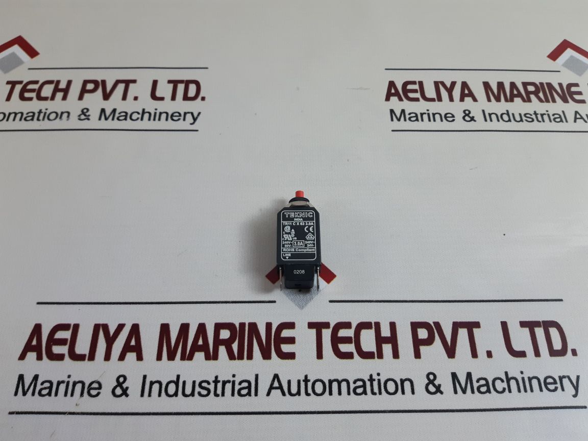 Set Of 2X Teknic Tr11 C X 63 3.0A Circuit Breaker
