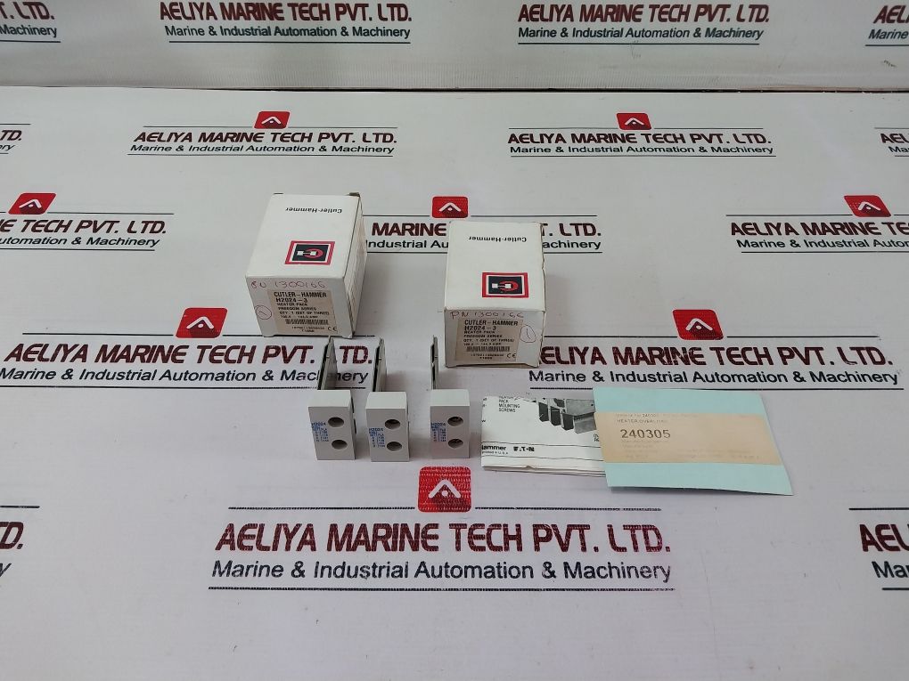 Set Of 3X Cutler-hammer H2024-3 Heater Pack Freedom Series 106.0-144.0 Amp