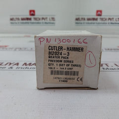 Set Of 3X Cutler-hammer H2024-3 Heater Pack Freedom Series 106.0-144.0 Amp