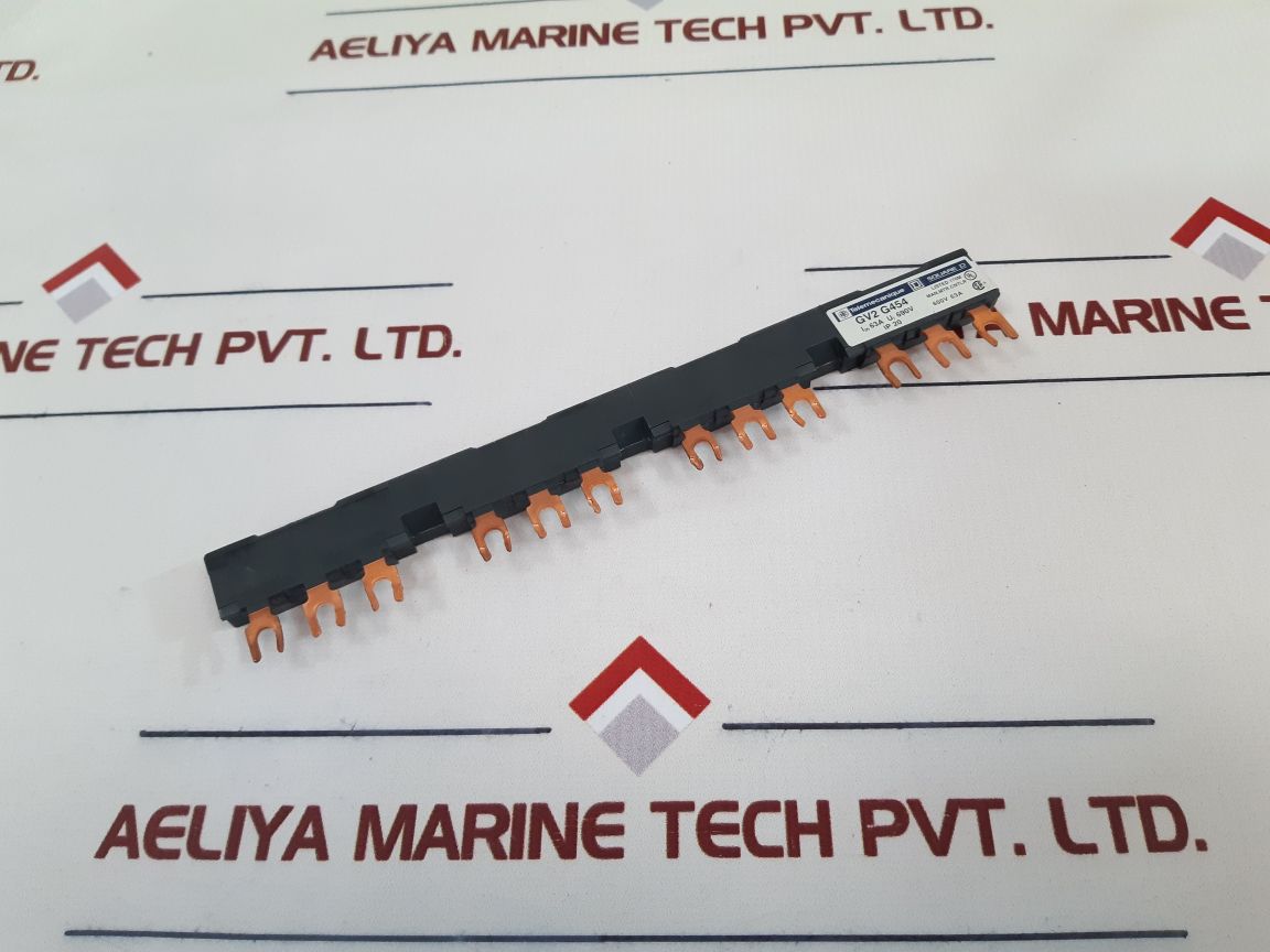 Set Of 3X Telemecanique Gv2 G454 Motor Starter Busbar