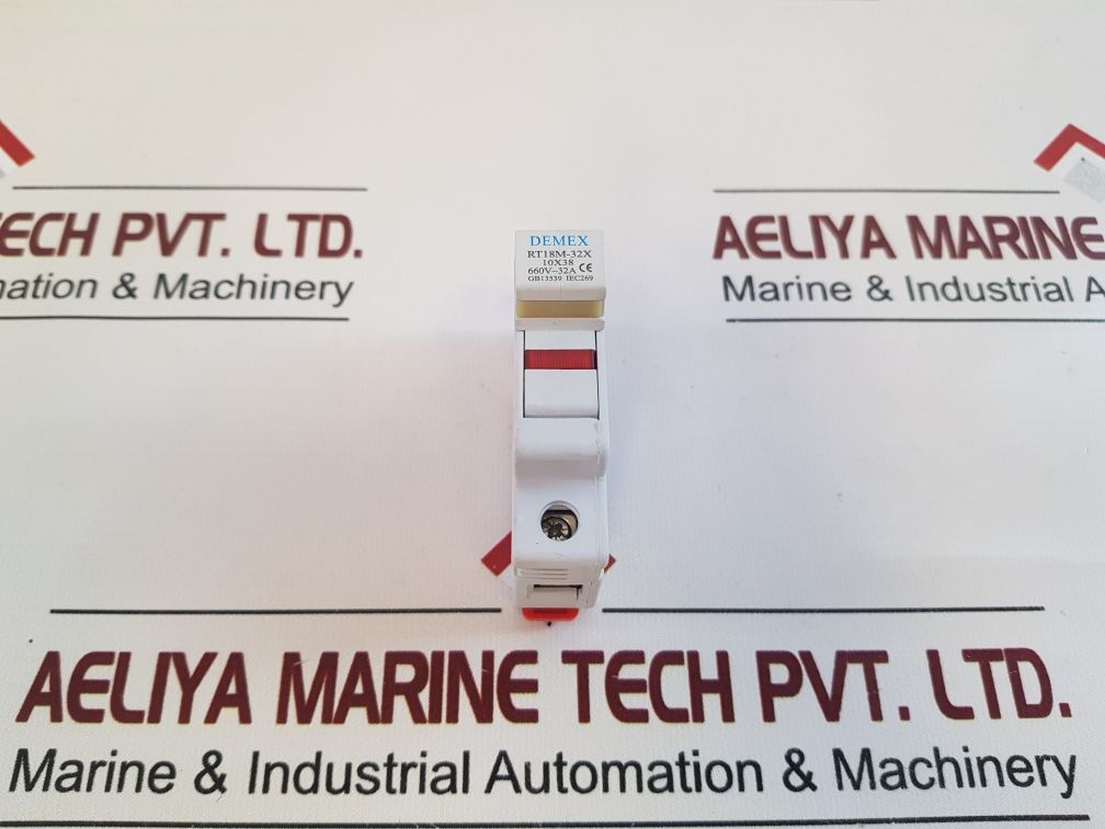 Set Of 7X Demex Rt18M-32X Fuse Holder10X38 660V~32A