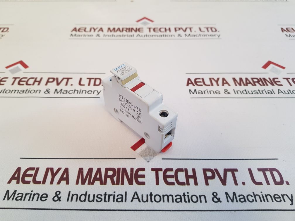 Set Of 7X Demex Rt18M-32X Fuse Holder10X38 660V~32A