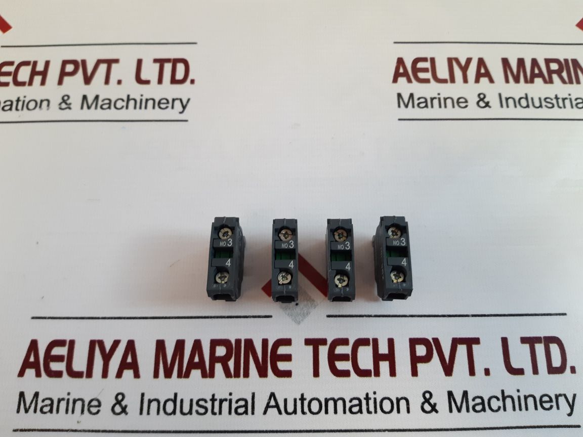 Set Of 4X SchneiderTelemecanique Zbe-101 Contact Block
