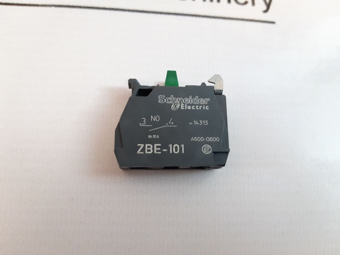 Set Of 4X SchneiderTelemecanique Zbe-101 Contact Block
