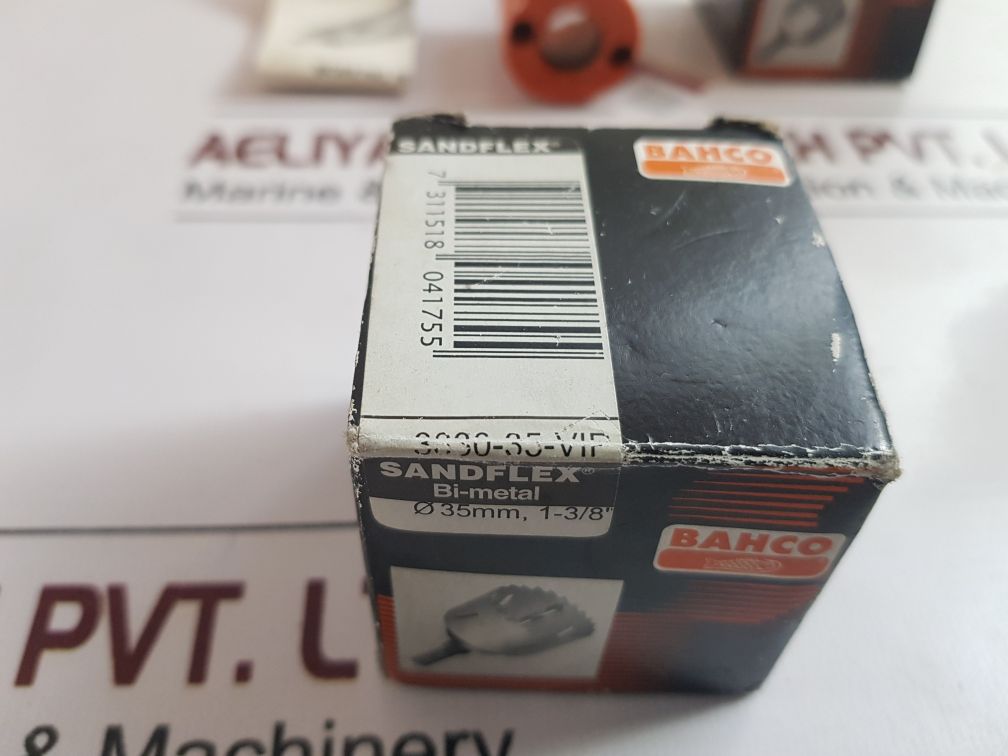 Set Of 5X Bahco 3830-35-vip Bi-metal Hole Saw Ø35Mm,1-38'