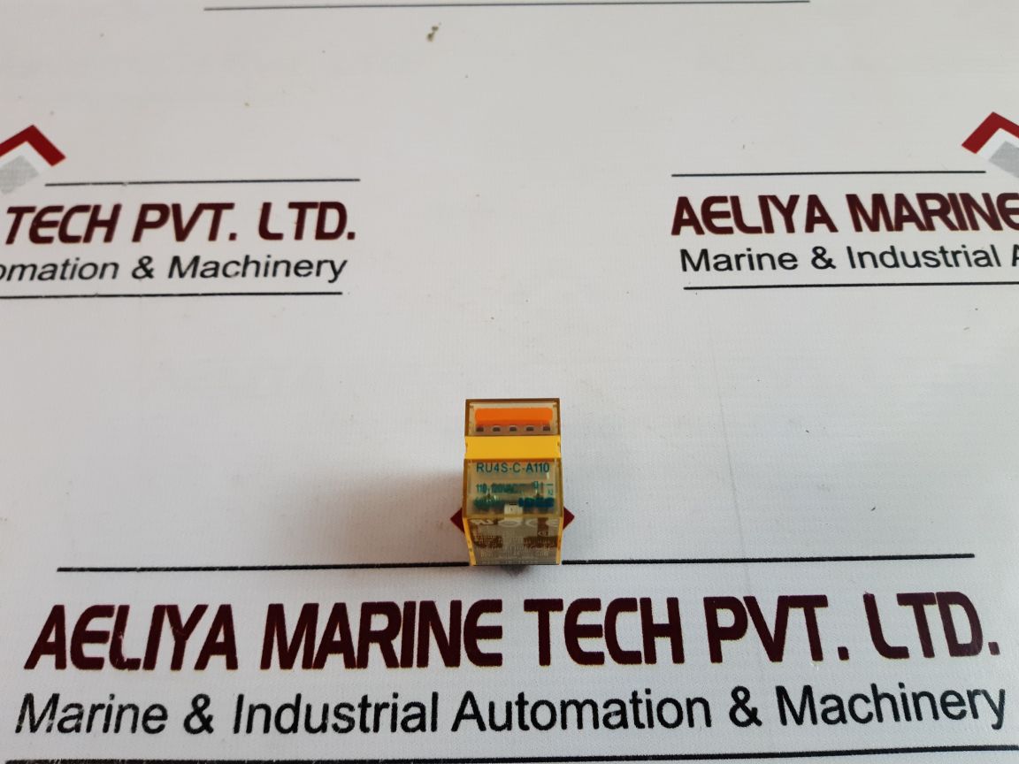 Set Of 5X Idec Ru4S-c-a110 Relay 110-120Vac