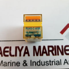 Set Of 5X Idec Ru4S-c-a110 Relay 110-120Vac