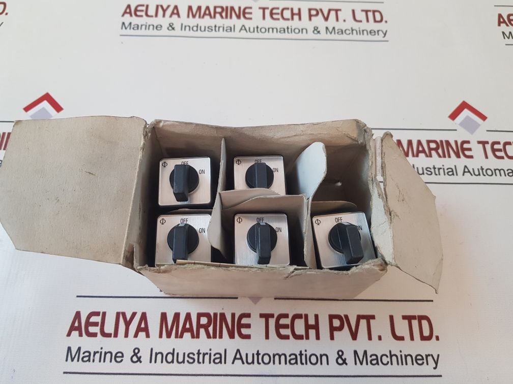 Set Of 5X Kraus & Naimer Cg4 Rotary Switch Cg4 A201-620 Fs2
