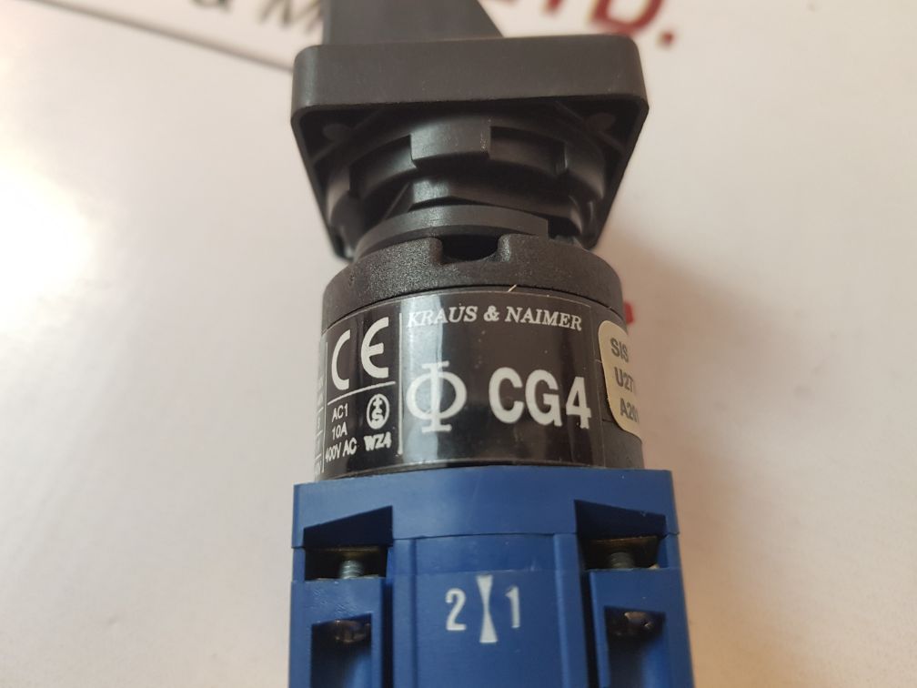 Set Of 5X Kraus & Naimer Cg4 Rotary Switch Cg4 A201-620 Fs2
