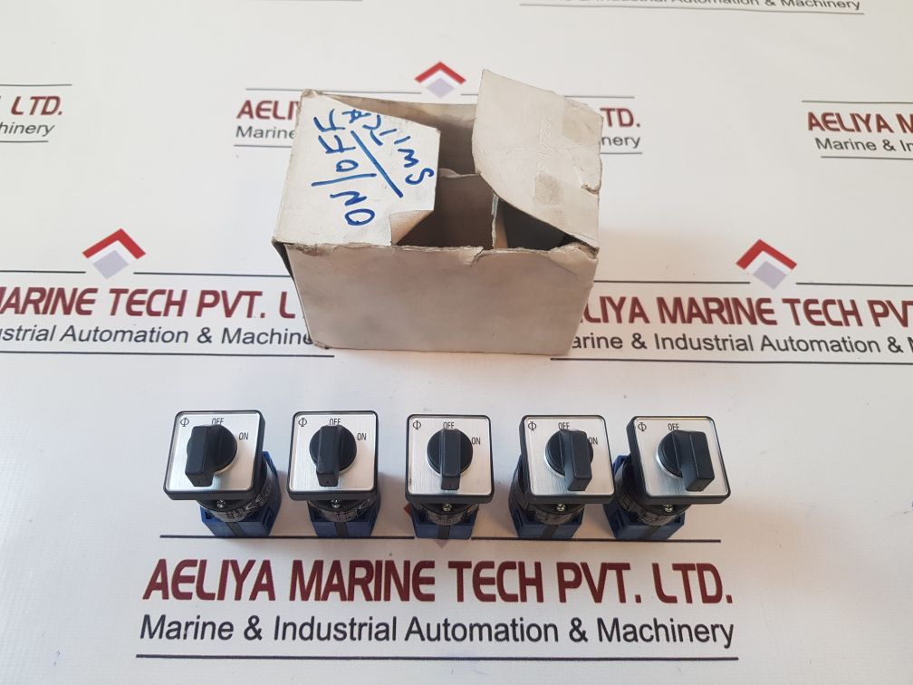 Set Of 5X Kraus & Naimer Cg4 Rotary Switch Cg4 A201-620 Fs2
