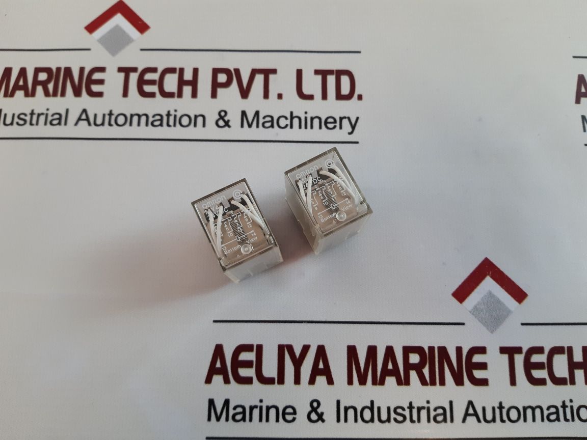 Set Of 5X Omron My4 24Vdc Relay
