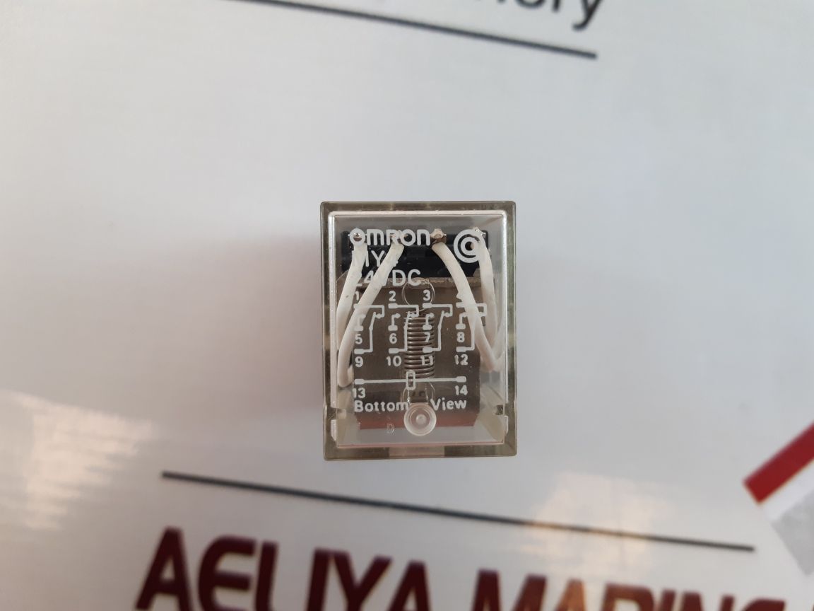 Set Of 5X Omron My4 24Vdc Relay
