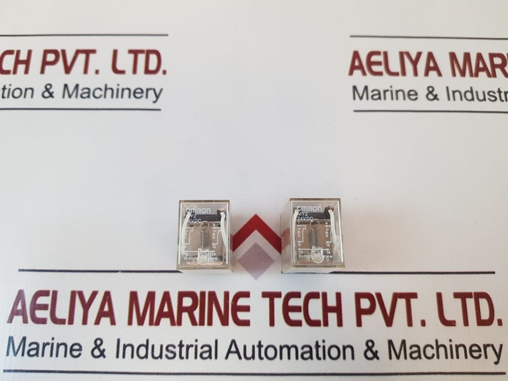 Set Of 6X Omron My2 Relay 5A 240Vac
