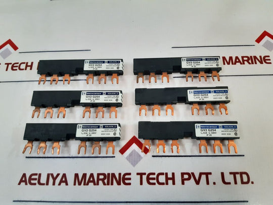 Set Of 6X Telemecanique Square D Gv2 G254 Busbar Terminal