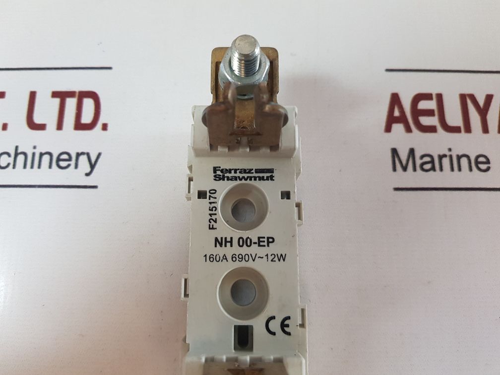 Set Of 7X Ferraz Shawmut Nh 00-ep 160A 690V~12W Fuse Base
