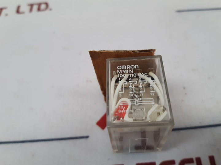Set Of 10X Omron My4N Relay