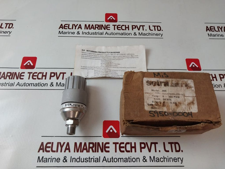 Setra 2091100Pg2M11A1 Pressure Transmitter
