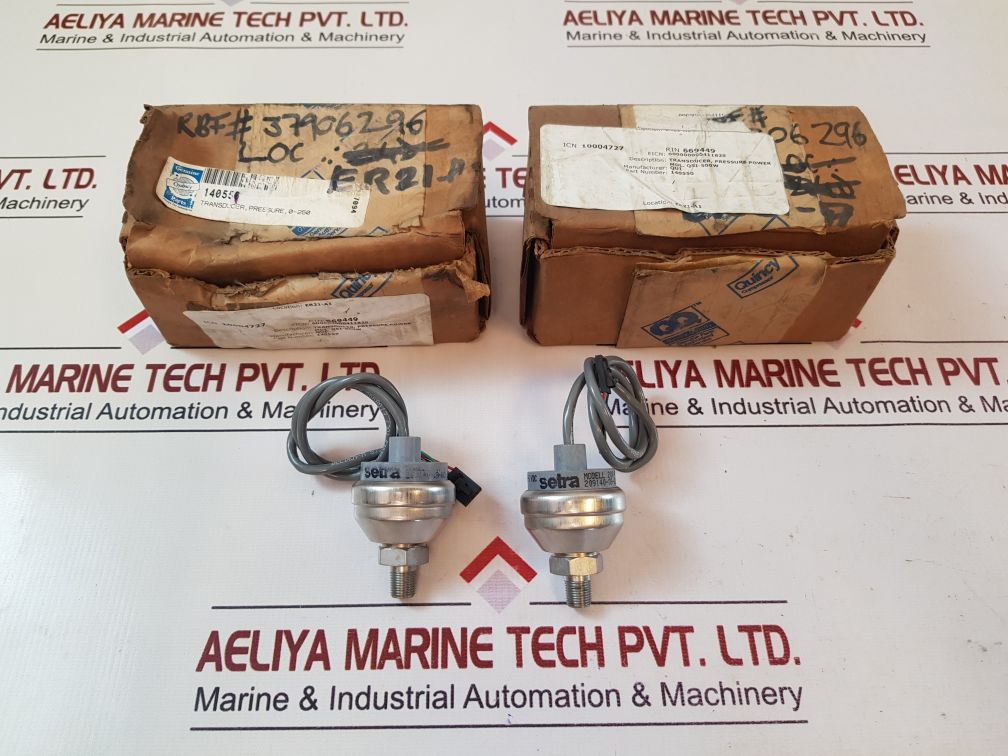 Setra 209140-08-qcy Pressure Transducer Module 0-250Psi
