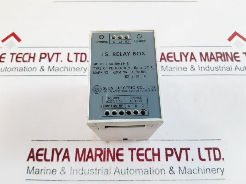 Seun Electric Su-r9414-is I.S. Relay Box Ac220110V
