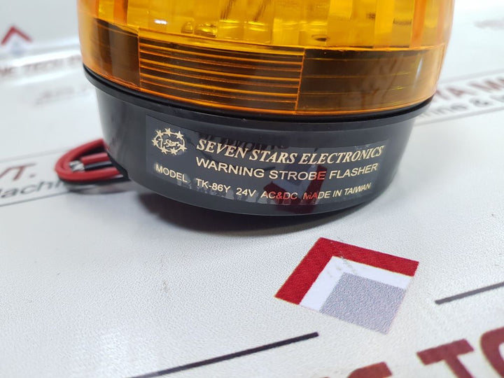 Seven Stars Electronics Yellow Strobe Beacon Tk-86Y