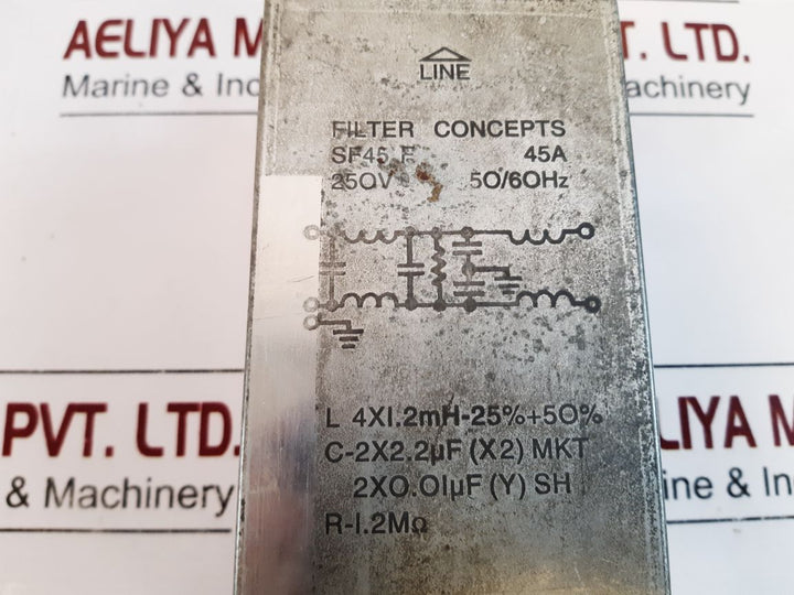 Sf45F Line Filter Concepts