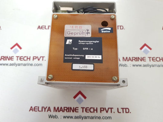 Spannungsregler Sfr-a Voltage Regulator
