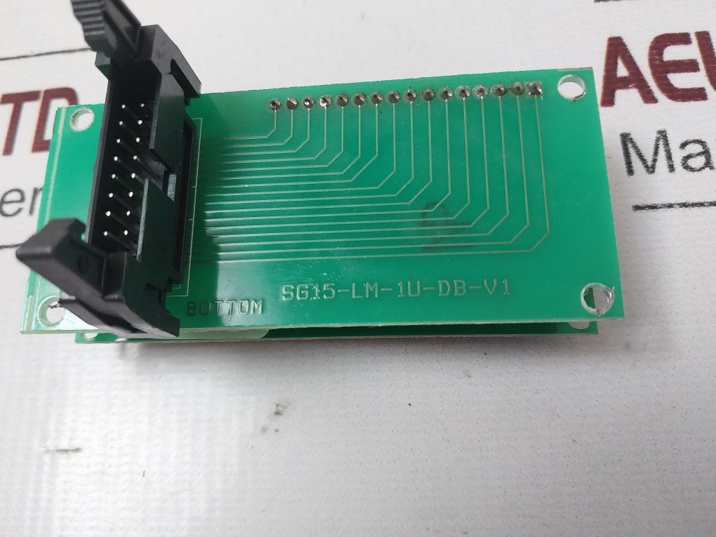 16216-9Slw/T3 Lcd Display With Sg15-lm-1U-db-v1 Pcb Card