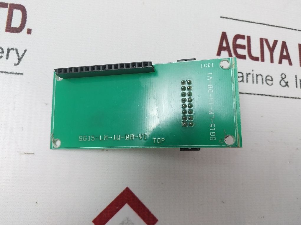 16216-9Slw/T3 Lcd Display With Sg15-lm-1U-db-v1 Pcb Card
