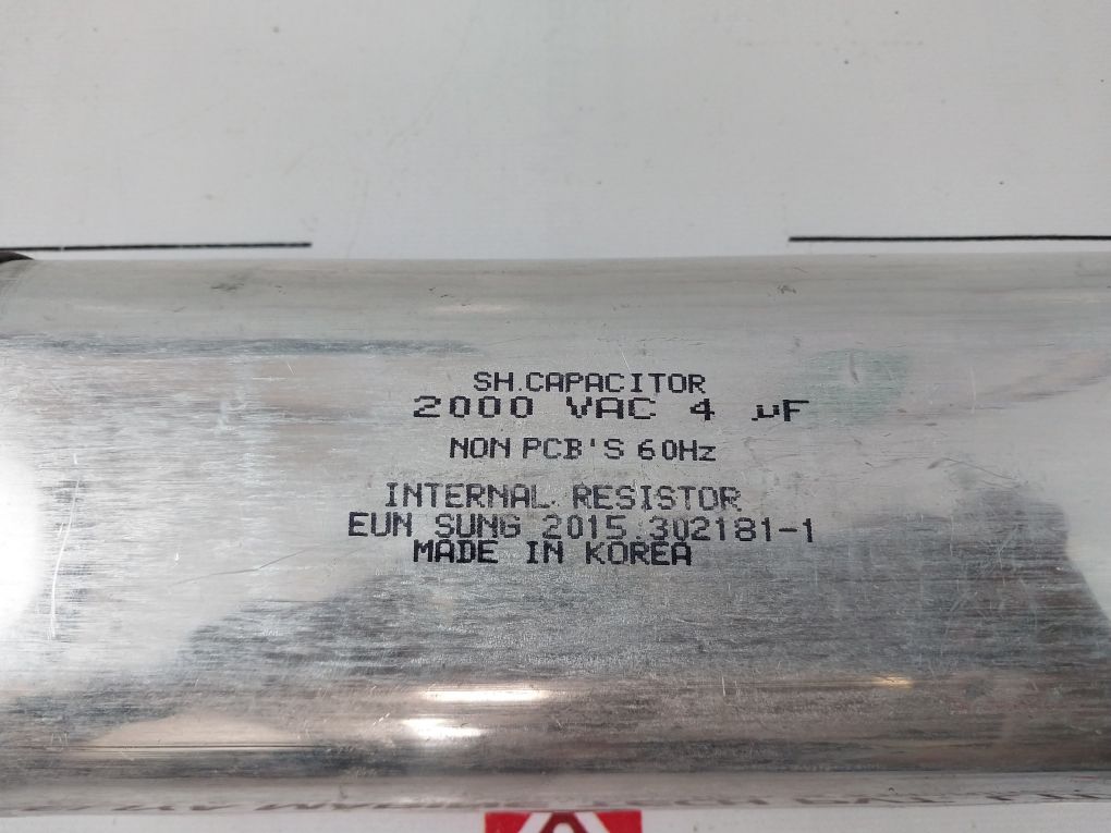 Sh. Capacitor 2000 Vac 4 µF