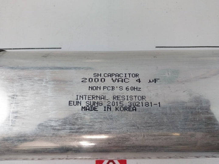 Sh. Capacitor 2000 Vac 4 µF