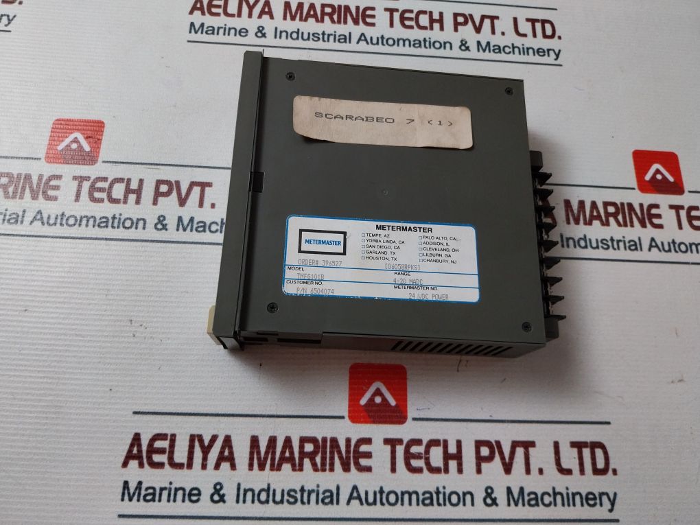 Shaffer Texmate 6504074 Metermaster Fg-101-b2