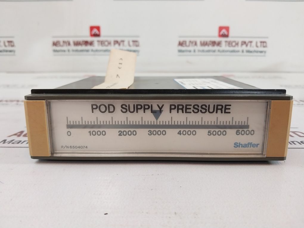 Shaffer Texmate 6504074 Metermaster Pod Supply Pressure 24V Dc