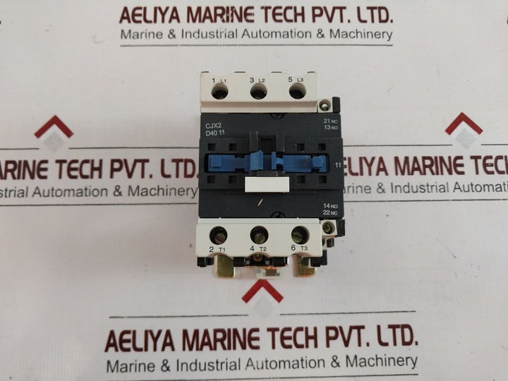 Shanghai Cjx2-4011 Ac Contactor 3-pole 380V 50Hz