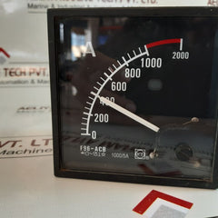 Shanghai F96-acb Ammeter 0 To 2000 A
