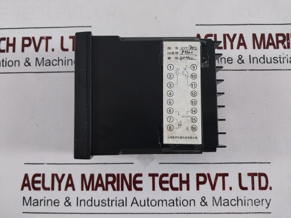 Shanghai Huoyu Cyc Hyf-7412 Temperature Controller