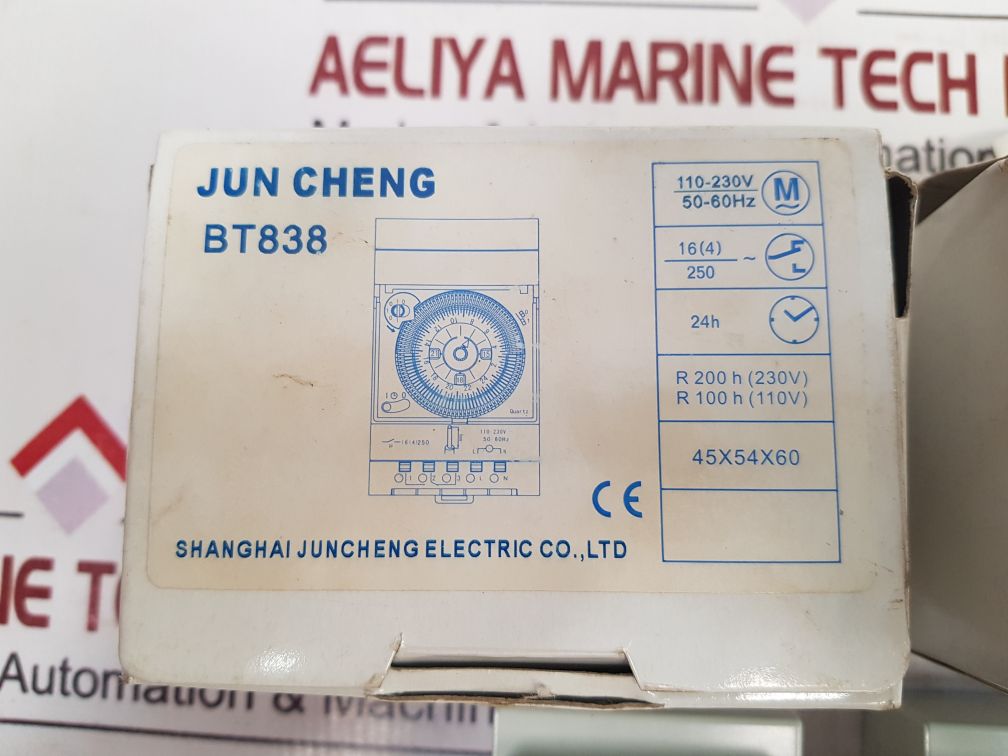 Shanghai Juncheng Bt838 Timer 110V-230V Ac